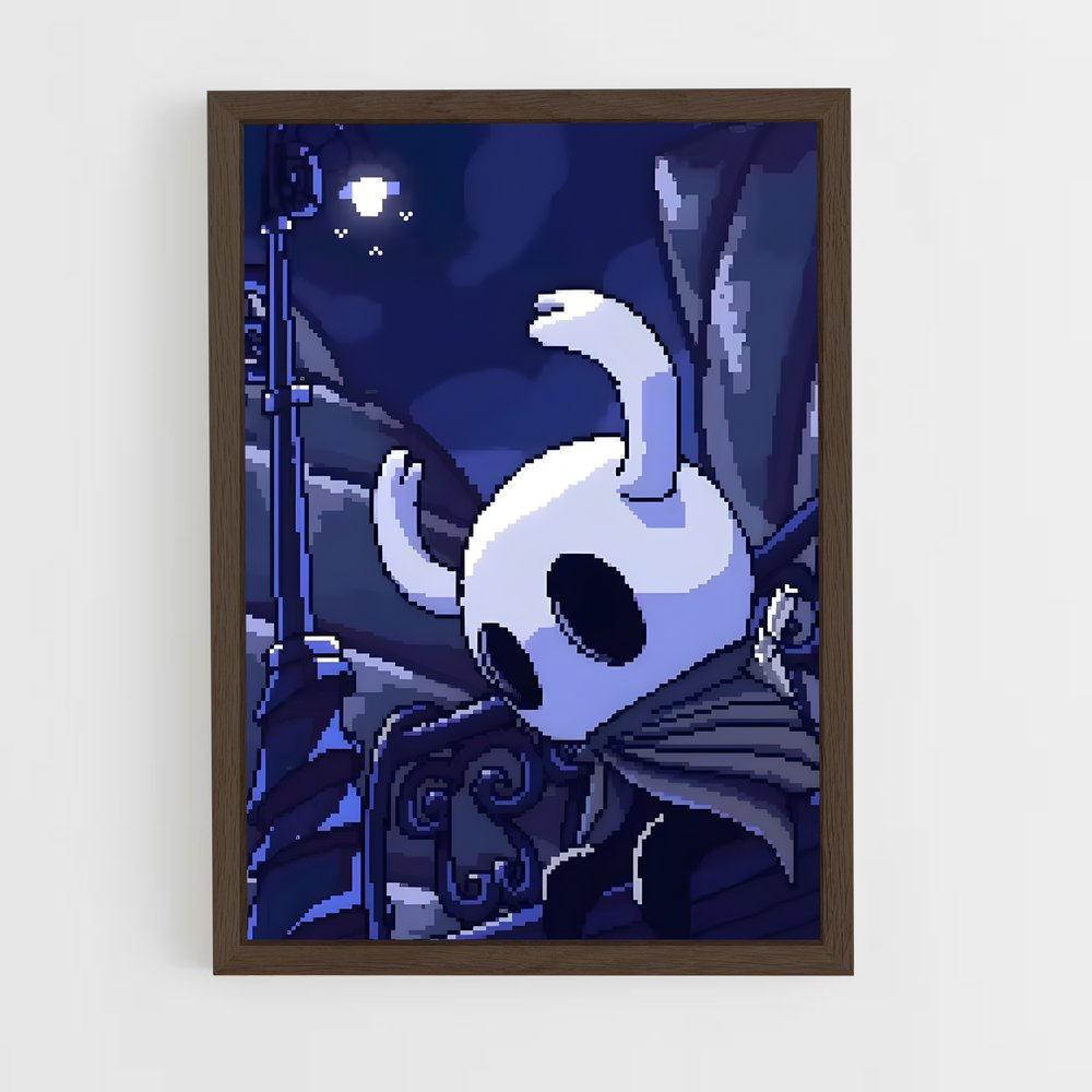 Poster Chevalier Masqué – affiche Hollow Knight (vue 5)